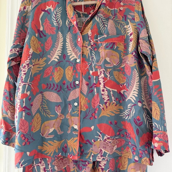 Powder Pajamas Set Colorful Animal Print Pajama Set - Picture 12 of 16